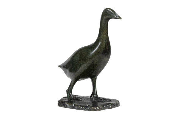 François Pompon. "Goose", bronze, printed in 2006.