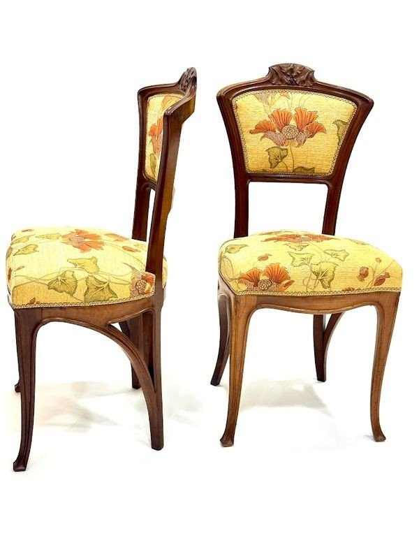 Ensemble de Salon Art Nouveau "Ginkgo Biloba"
