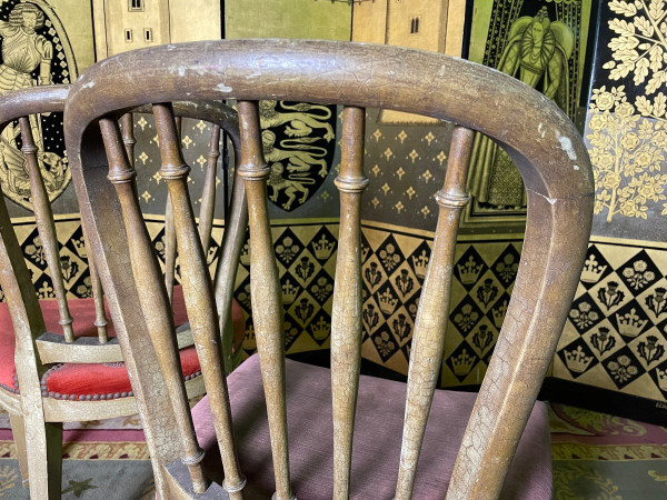 8 Louis XVI Style Chairs with bars