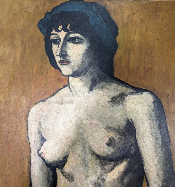 Ritratto di donna nuda (probabilmente Emilie Charmy) datato 1910 di Pierre Girieud