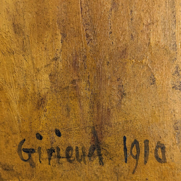 Ritratto di donna nuda (probabilmente Emilie Charmy) datato 1910 di Pierre Girieud