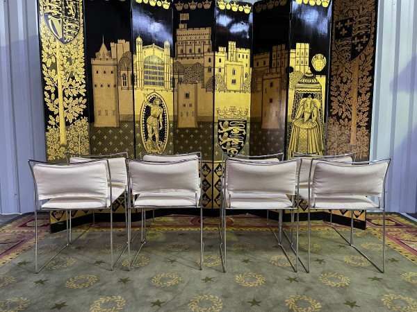 Suite Of 8 Tulu Chairs 1970 Kasuhide Takahama