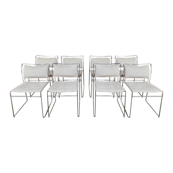 Suite Of 8 Tulu Chairs 1970 Kasuhide Takahama