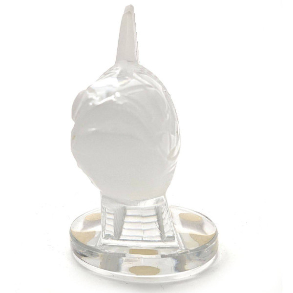 Milchglasstatuette Lalique ® France La Perche Automotive-Kühlerdeckel