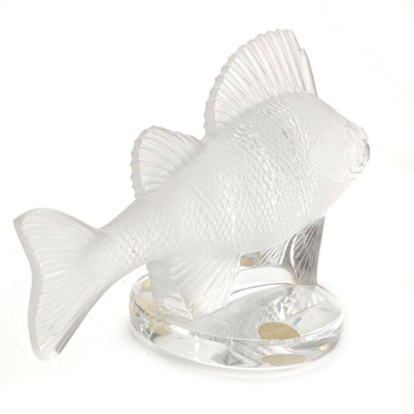 Milchglasstatuette Lalique ® France La Perche Automotive-Kühlerdeckel