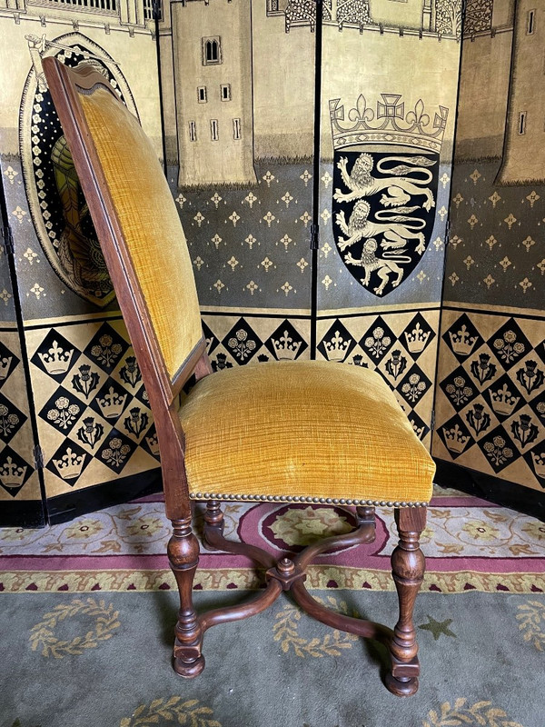 Suite Of 6 Louis XIII Style Chairs