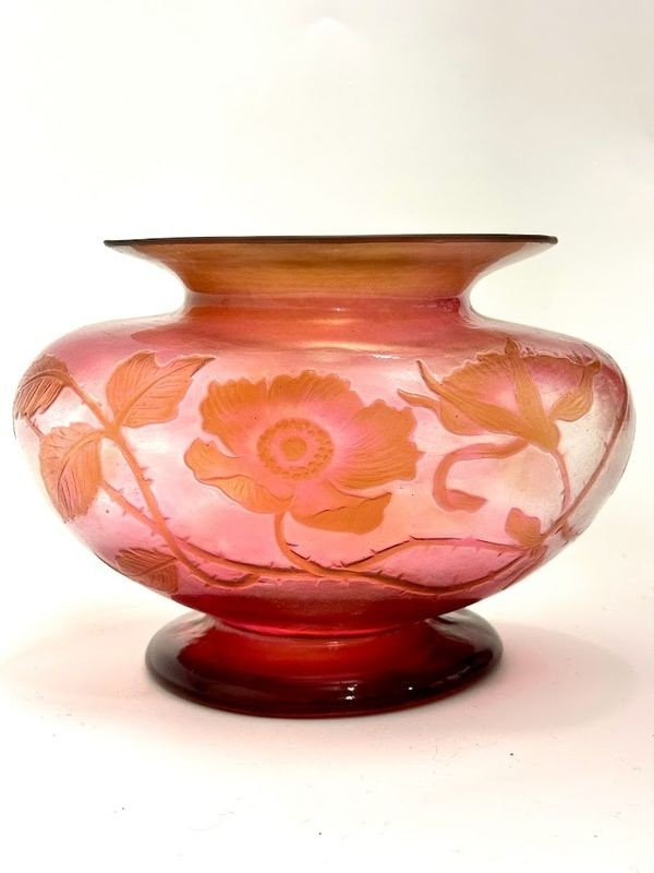 Henri Muller nel vaso Croismare Art Nouveau “Aux Roses”