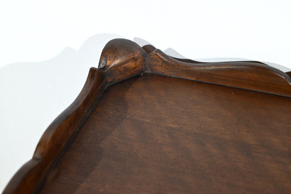 Petite Table de Salon en Noyer, style Louis XV – 1ère Partie XXe