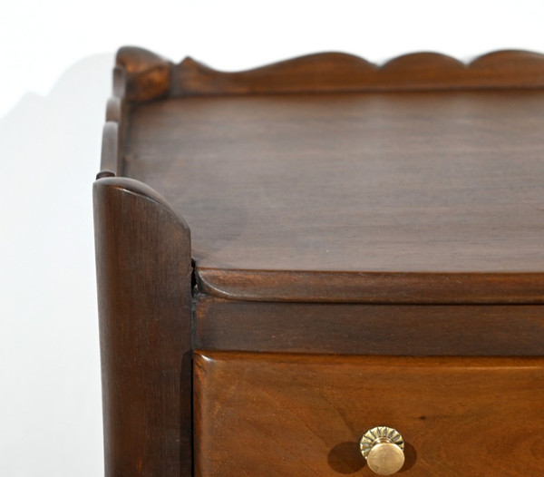Petite Table de Salon en Noyer, style Louis XV – 1ère Partie XXe