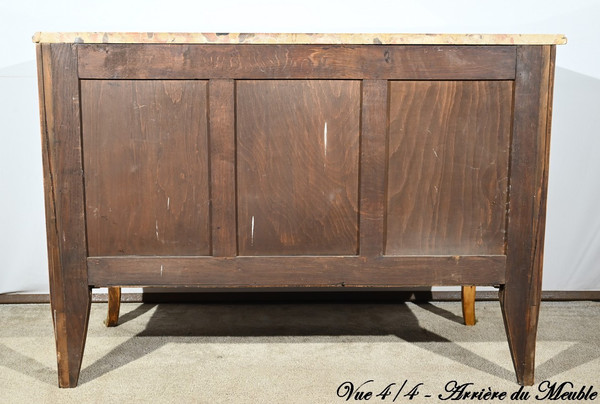 Commode en Bois de Rose et Acajou, Transition Louis XV/Louis XVI – Fin XIXe