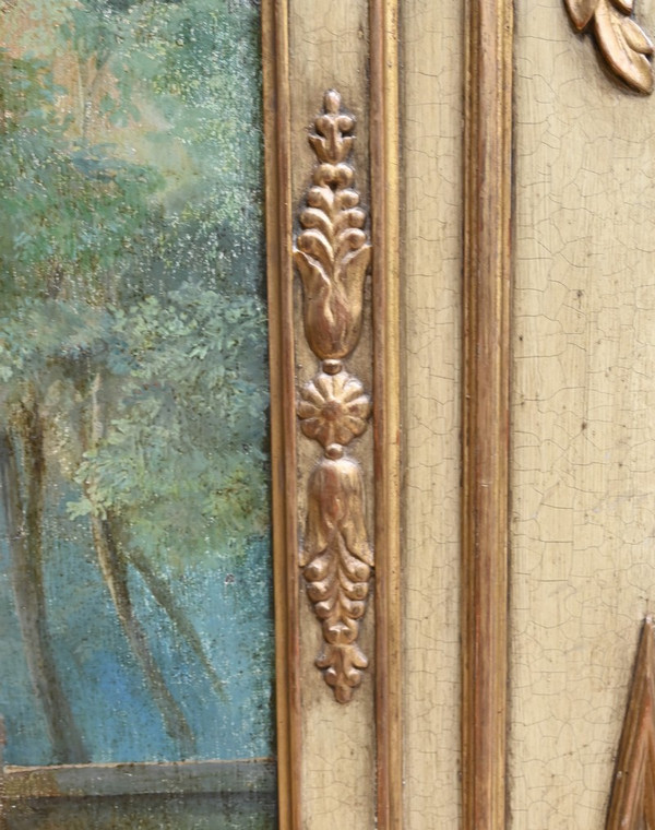 Important Trumeau en Bois Doré, époque Louis XVI – Fin XVIIIe