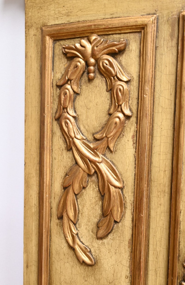 Important Trumeau en Bois Doré, époque Louis XVI – Fin XVIIIe