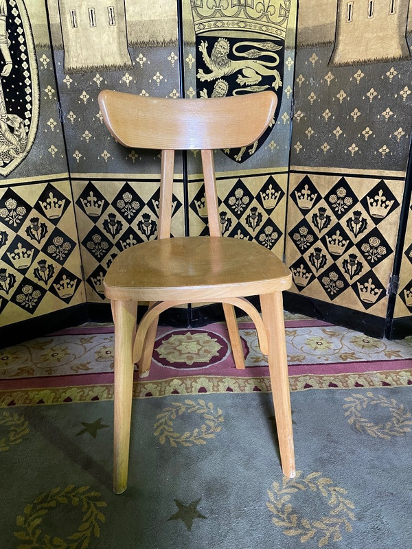 Suite Of 12 LUTERMA “banana” Bistro Chairs