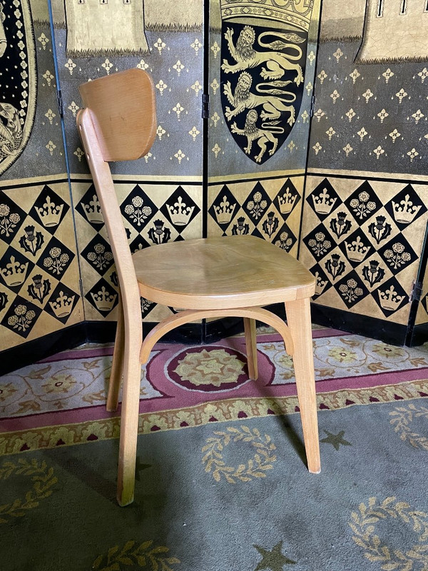 Suite Of 12 LUTERMA “banana” Bistro Chairs