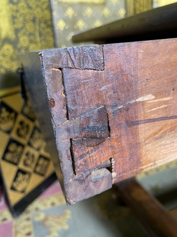 Louis XIII Farm Table in Walnut 19th