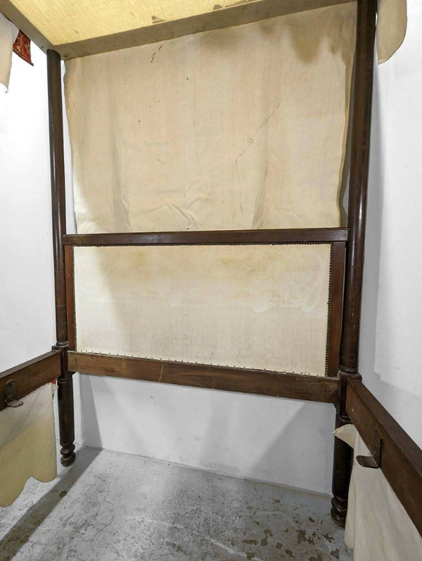 Himmelbett im Renaissance-Stil, 19. Jahrhundert