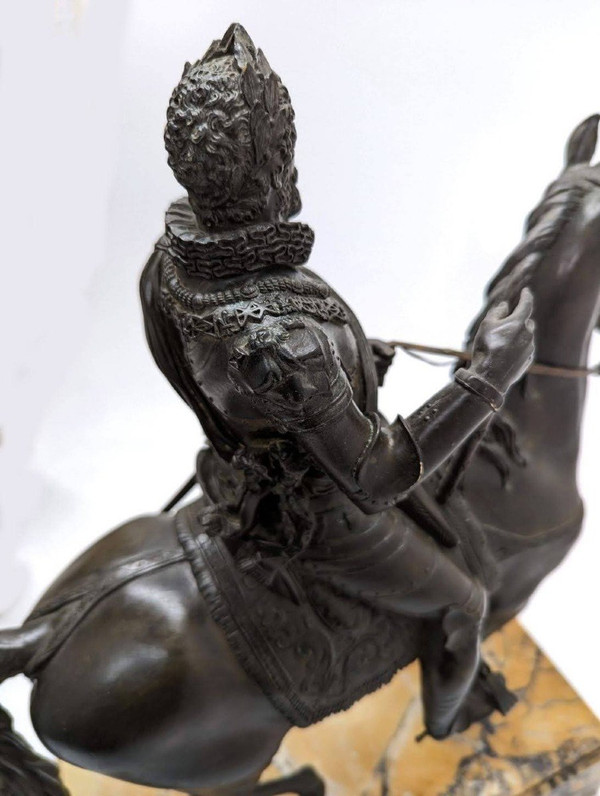 Reiterstatue Heinrichs IV. zu Pferd, 19. Jahrhundert