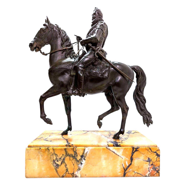 Reiterstatue Heinrichs IV. zu Pferd, 19. Jahrhundert