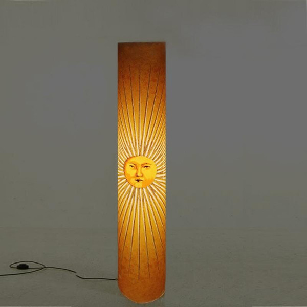 1990 Magnifique lampadaire "Sun" de Piero Fornasetti pour Antonangeli