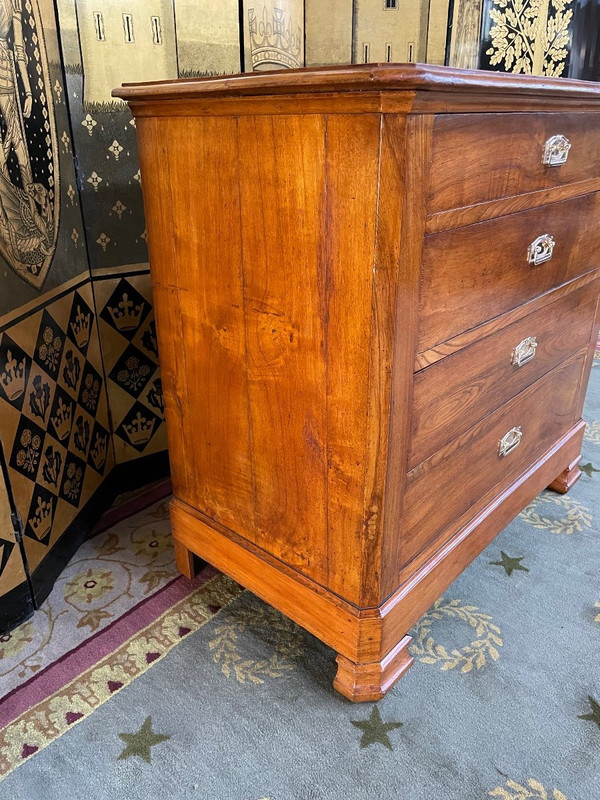 Commode En Orme époque Louis Philippe