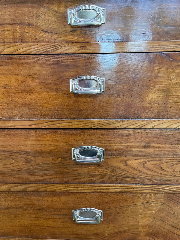 Commode En Orme époque Louis Philippe