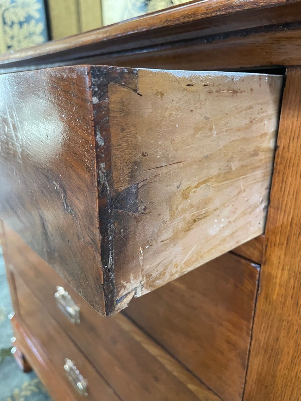 Commode En Orme époque Louis Philippe