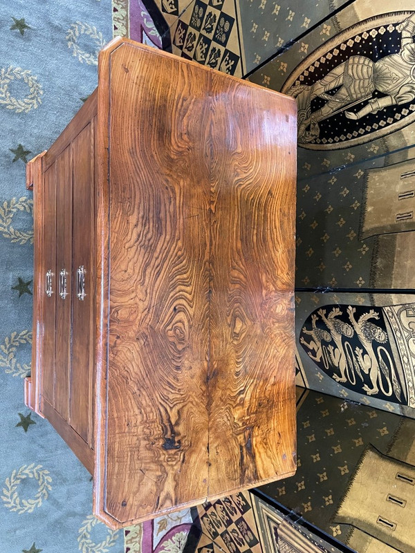 Commode En Orme époque Louis Philippe