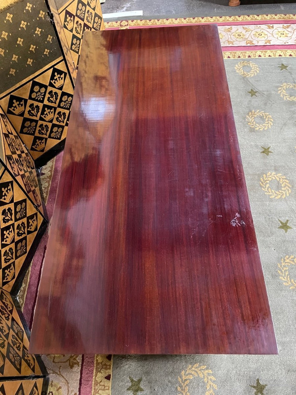 Scrivania Art Déco in mogano