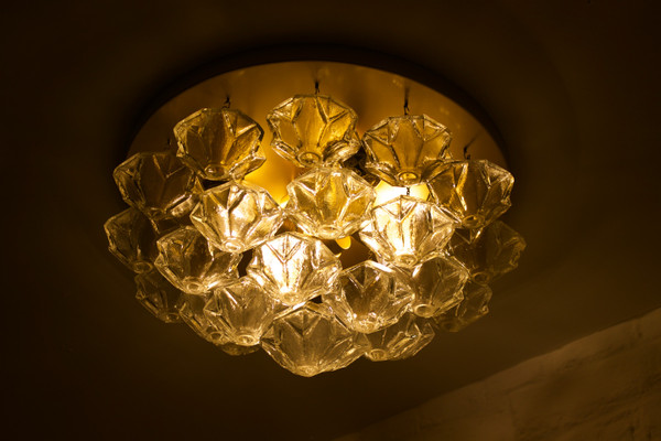 Lustre plafonnier “Pagode”, Kalmar.