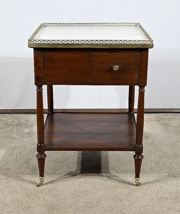 Paar Wohnzimmertische aus Mahagoni, Louis XVI – 18. Jahrhundert