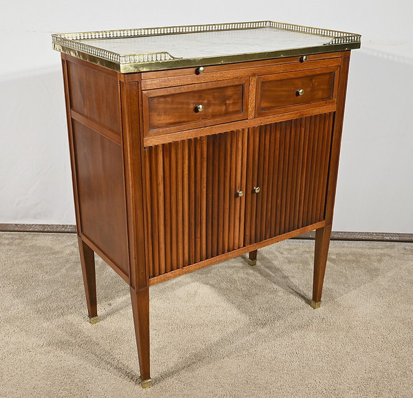 Petit Meuble d’Entre-deux en Acajou, style Louis XVI – Fin XIXe