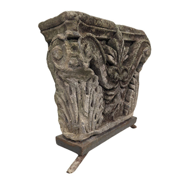 Fragment Carved Column Element (archaeology)