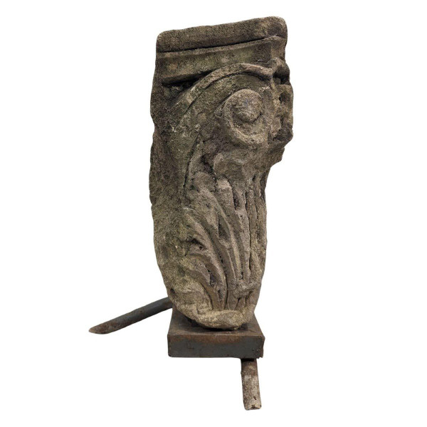 Fragment Carved Column Element (archaeology)