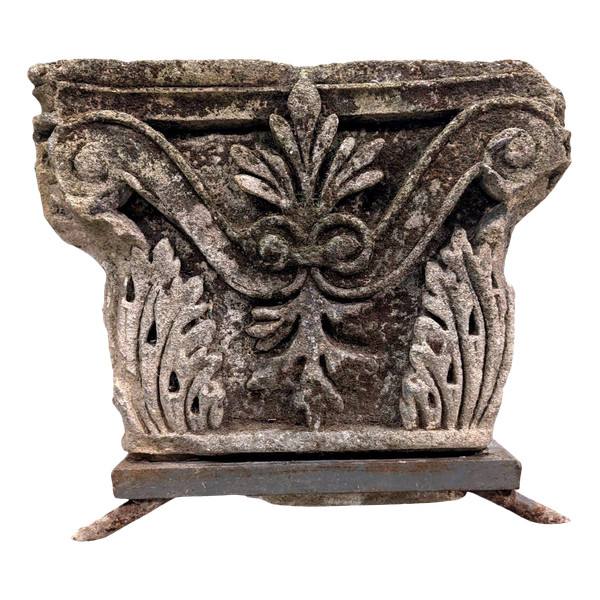 Fragment Carved Column Element (archaeology)
