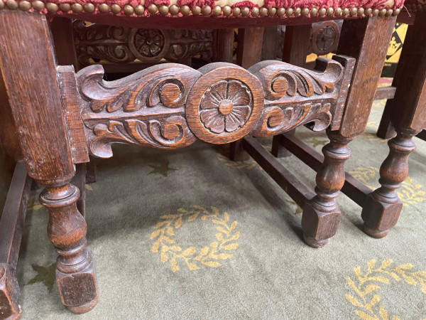 Suite Of 6 Renaissance Chairs - Haute époque
