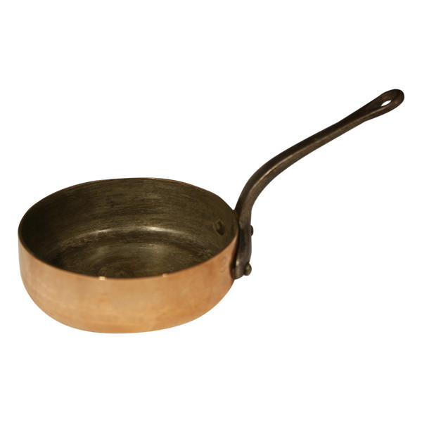 Small Chomette Flavor 20th century copper frying pan