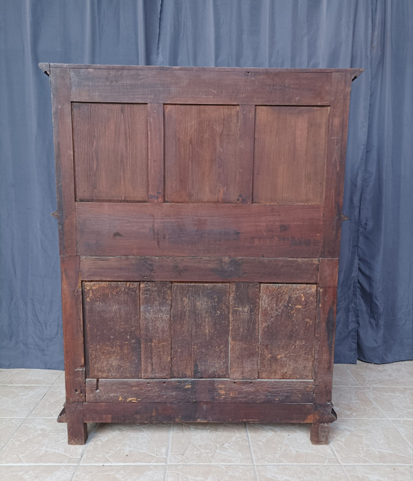 Renaissance-Sideboard aus geschnitzter Eiche