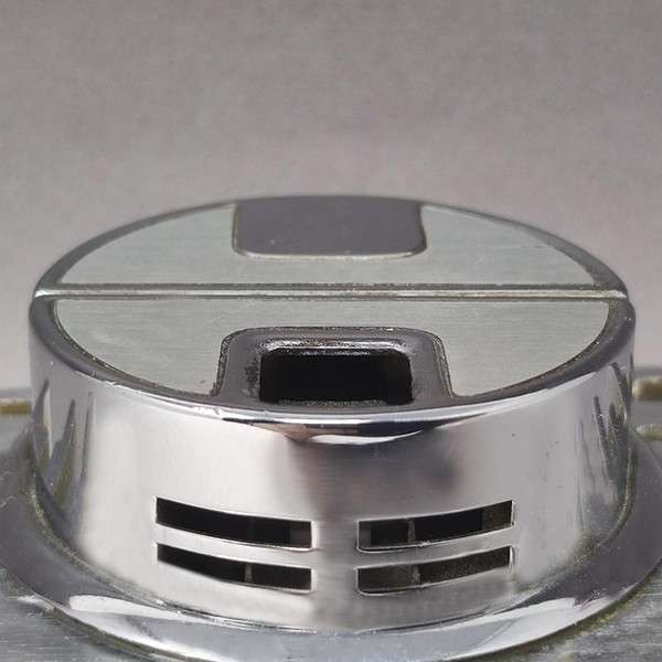 1960s Gorgeous Table Lighter by Sarome In Aluminium.