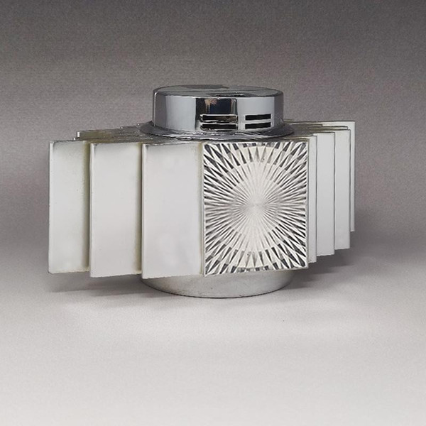 1960s Gorgeous Table Lighter by Sarome In Aluminium.