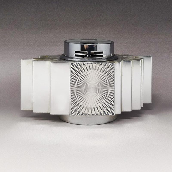 1960s Gorgeous Table Lighter by Sarome In Aluminium.