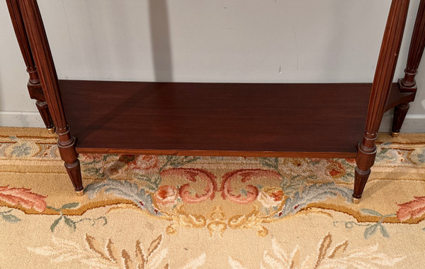 Console En Acajou d'Epoque Louis XVI Epoque Fin XVIIIème