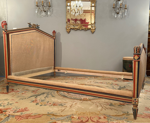 Exceptionnelle Chambre A Coucher Revolutionnaire d'Epoque XIXeme