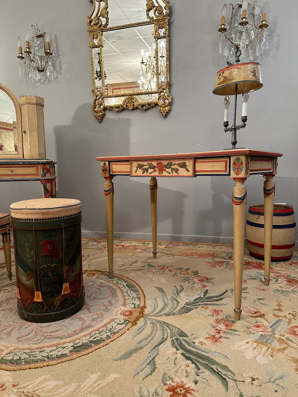 Exceptionnelle Chambre A Coucher Revolutionnaire d'Epoque XIXeme
