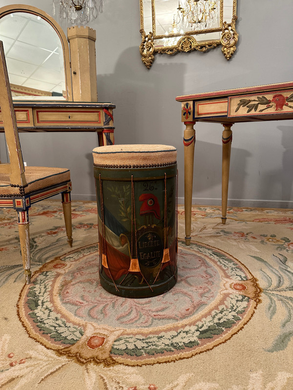 Exceptionnelle Chambre A Coucher Revolutionnaire d'Epoque XIXeme