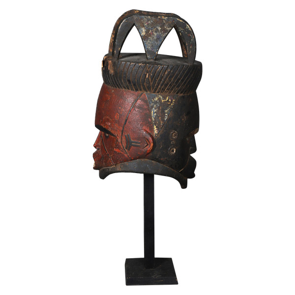 Janus helmet mask – Igbo, Nigeria