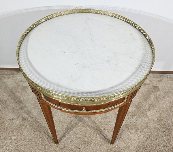 Table Bouillotte en Acajou, style Louis XVI – Milieu XIXe