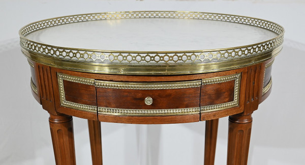 Table Bouillotte en Acajou, style Louis XVI – Milieu XIXe
