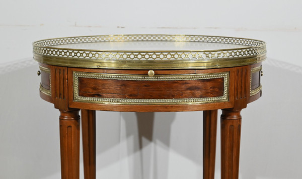 Table Bouillotte en Acajou, style Louis XVI – Milieu XIXe