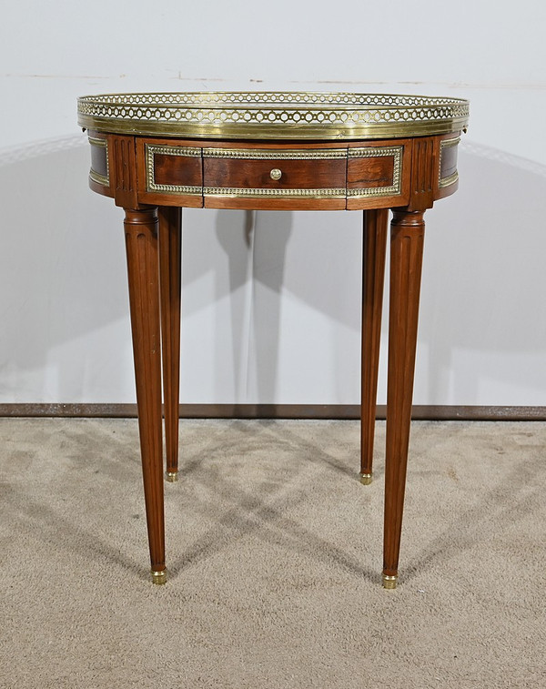 Table Bouillotte en Acajou, style Louis XVI – Milieu XIXe