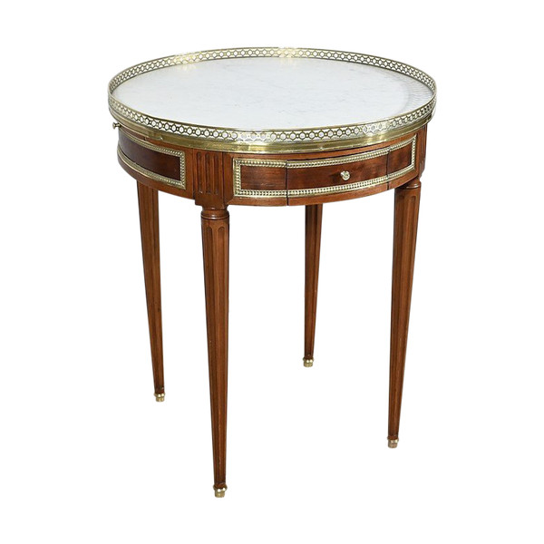 Table Bouillotte en Acajou, style Louis XVI – Milieu XIXe